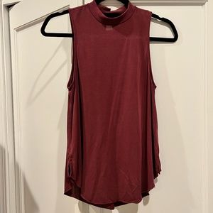 AMERICAN EAGLE Turtle Neck Tank Top (W Small)